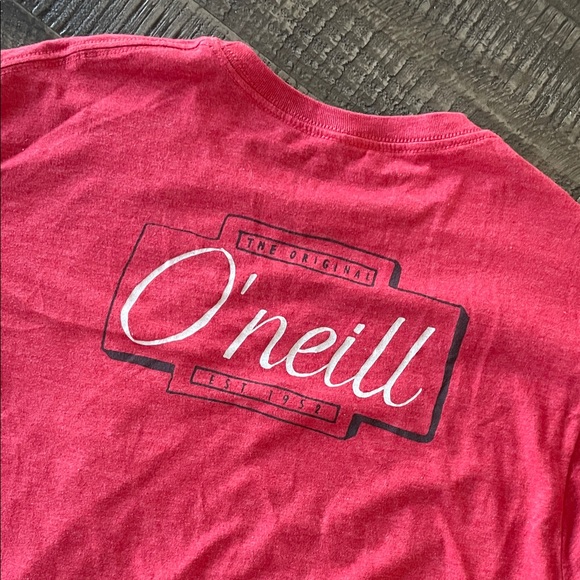 4 Men’s O'Neill Dark Blue, Black, Red Surf Tees - Picture 8 of 10